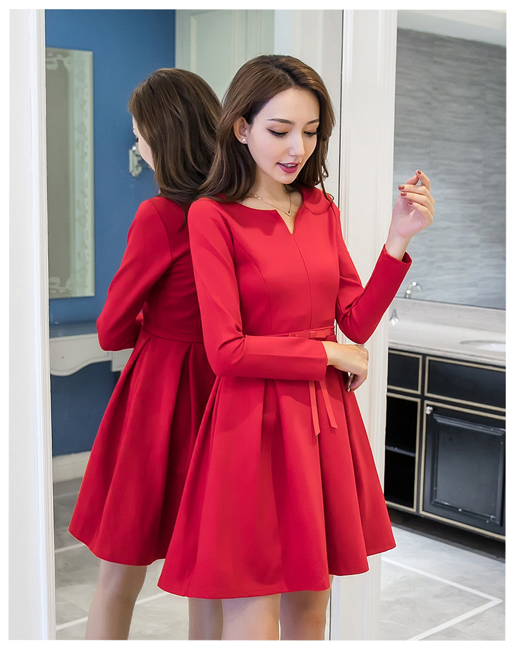 GW1944 Charming Dress Red