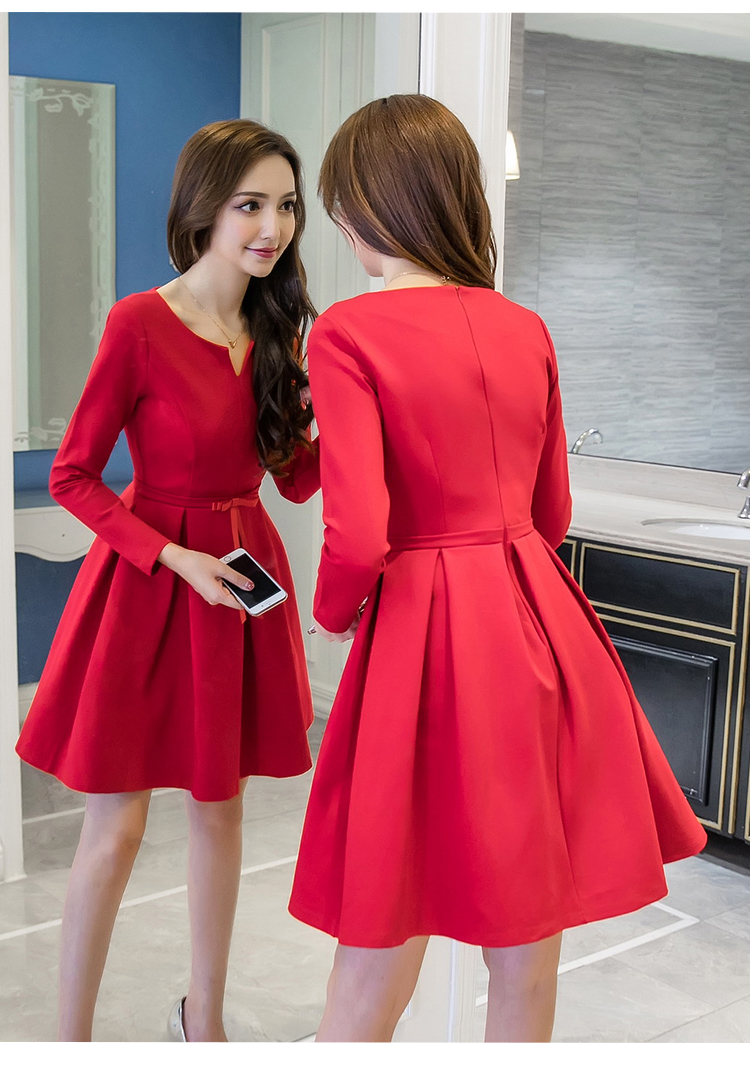 GW1944 Charming Dress Red