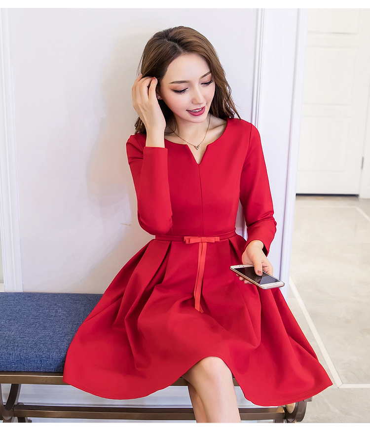 GW1944 Charming Dress Red