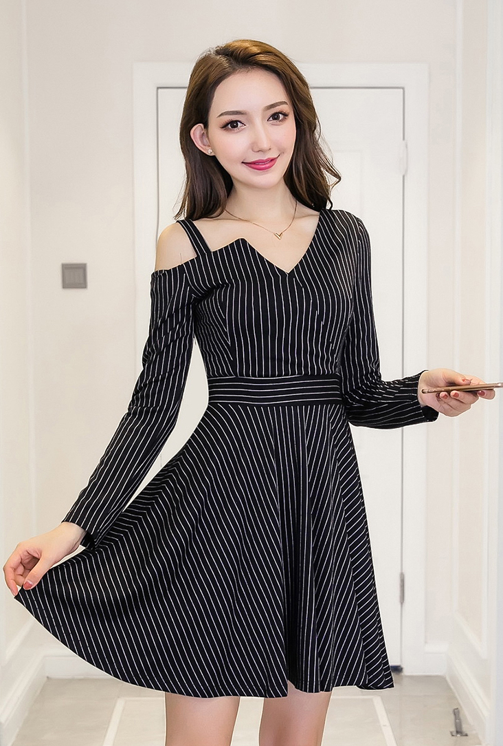 GW1947 Sweet Dress Black