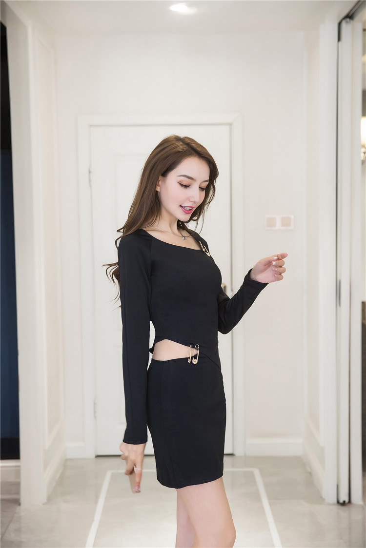 GW1950 Stylish Dress Black