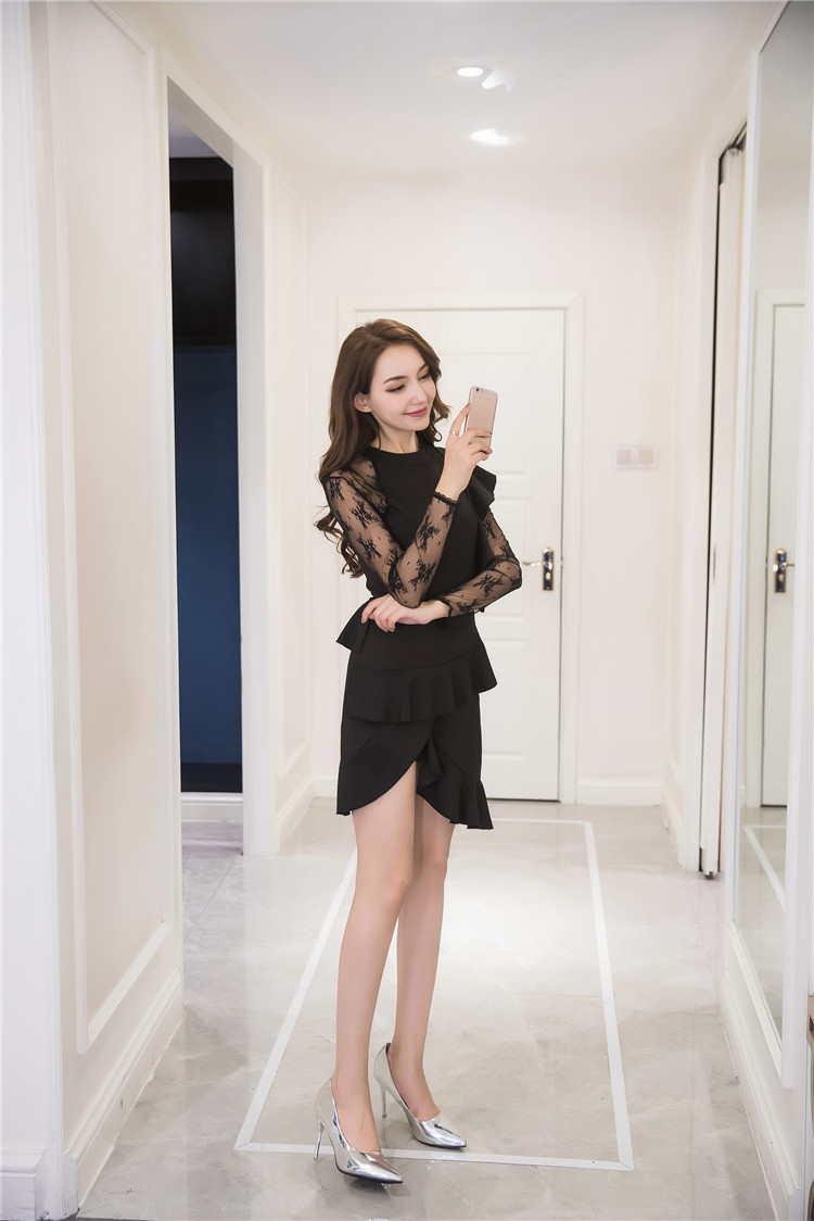 GW1953 Fashion Dress Black