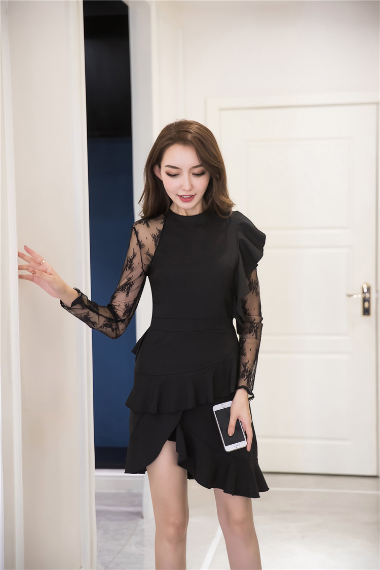 GW1953 Fashion Dress Black