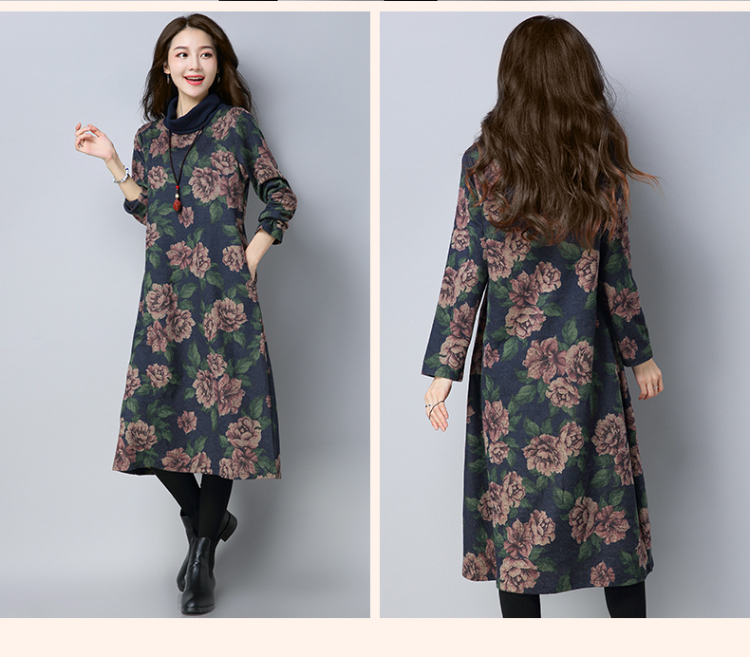 GW1962 Pretty Dress Dark Blue