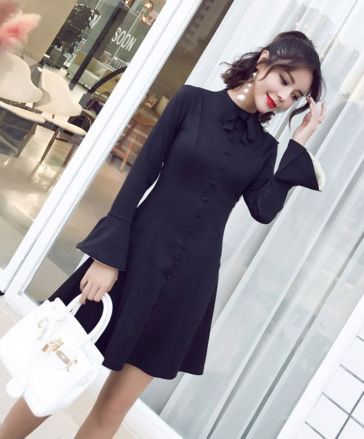 GW2018 Stylish Dress Black