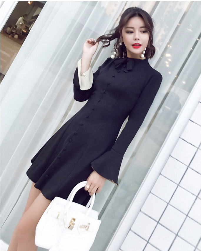 GW2018 Stylish Dress Black