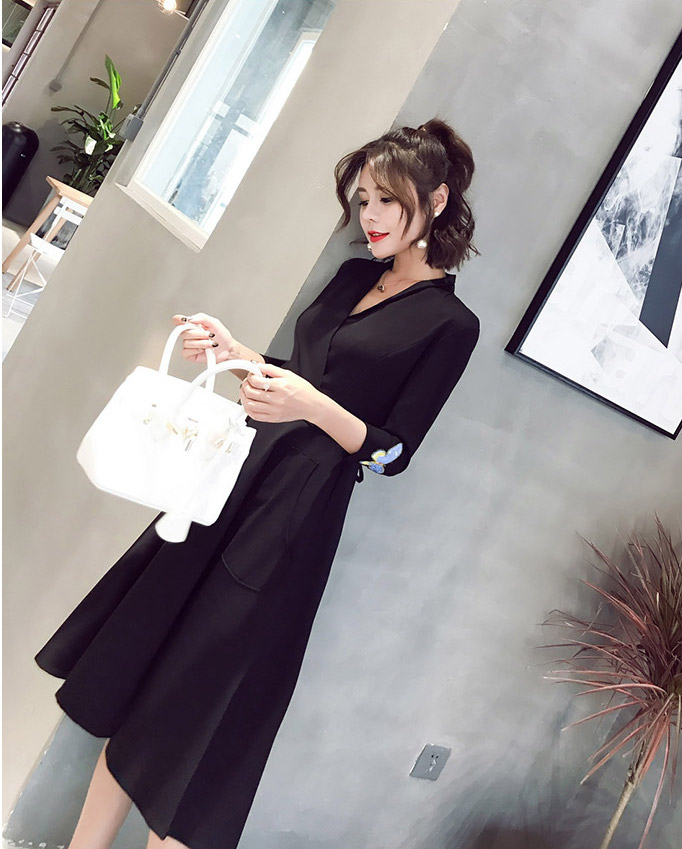 GW2019 Elegant Dress Black