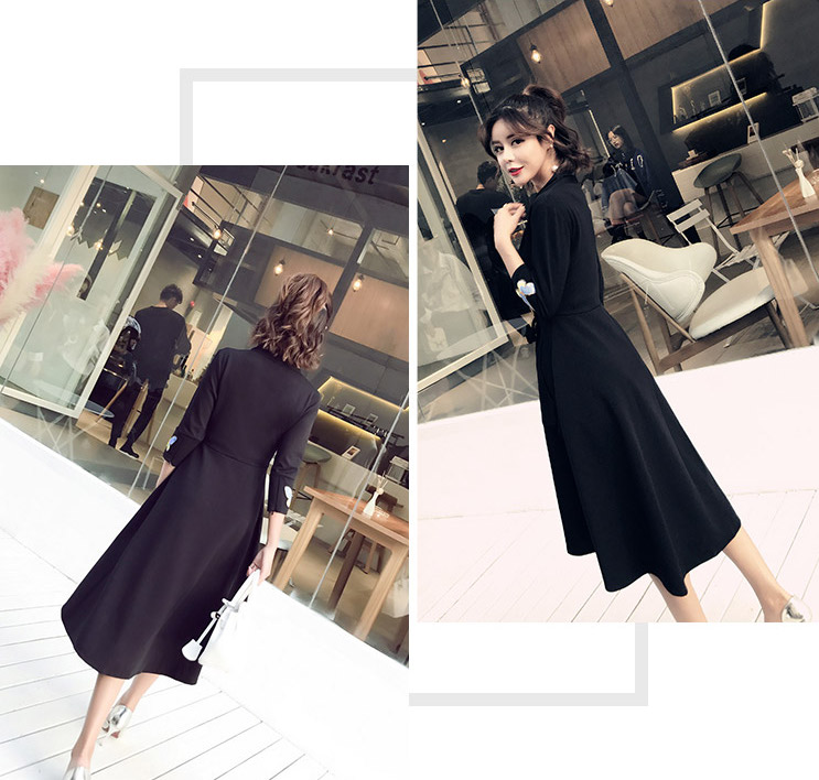 GW2019 Elegant Dress Black