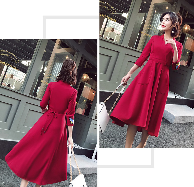 GW2019 Elegant Dress Red