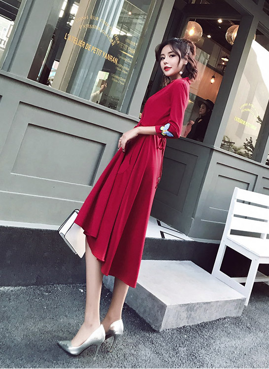 GW2019 Elegant Dress Red