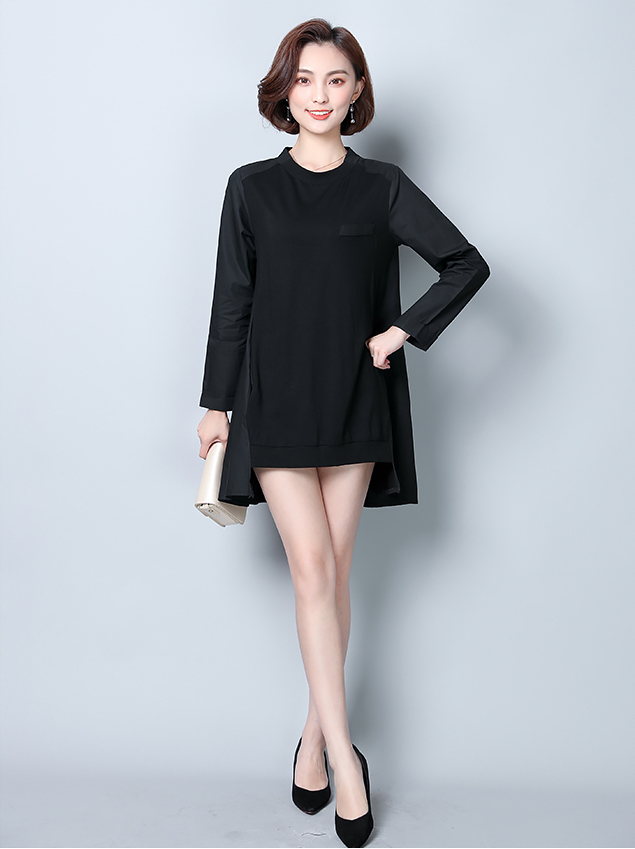 GW2033 Fashion Dress Black