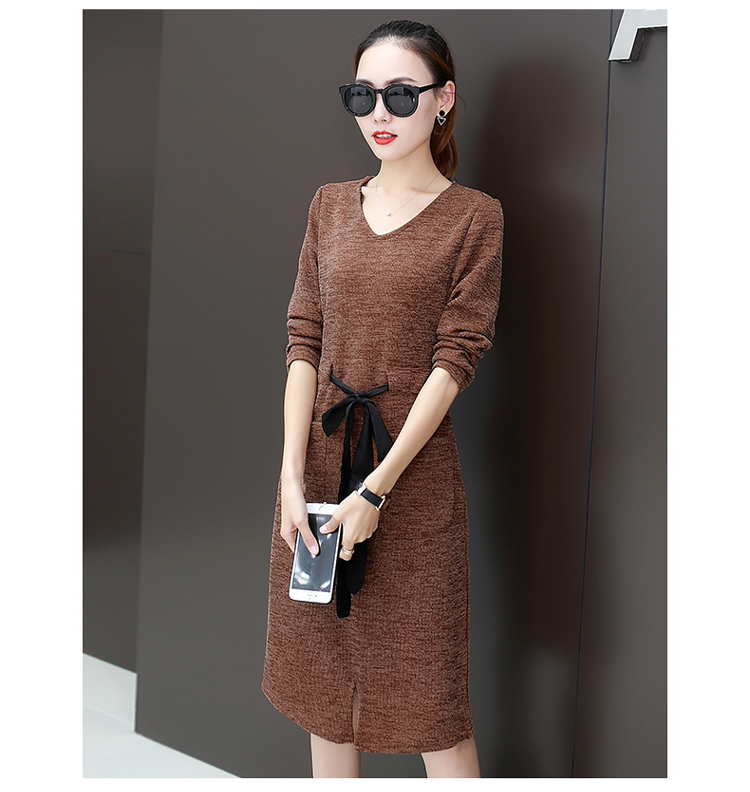 GW2034 Pretty Dress Brown