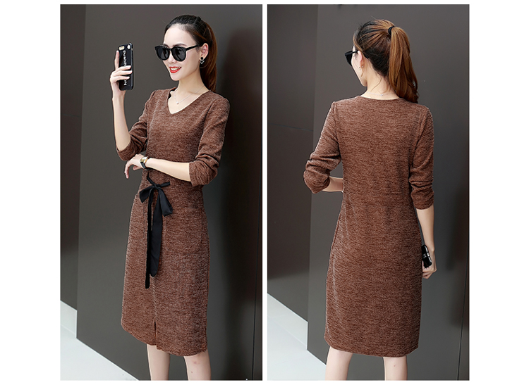 GW2034 Pretty Dress Brown