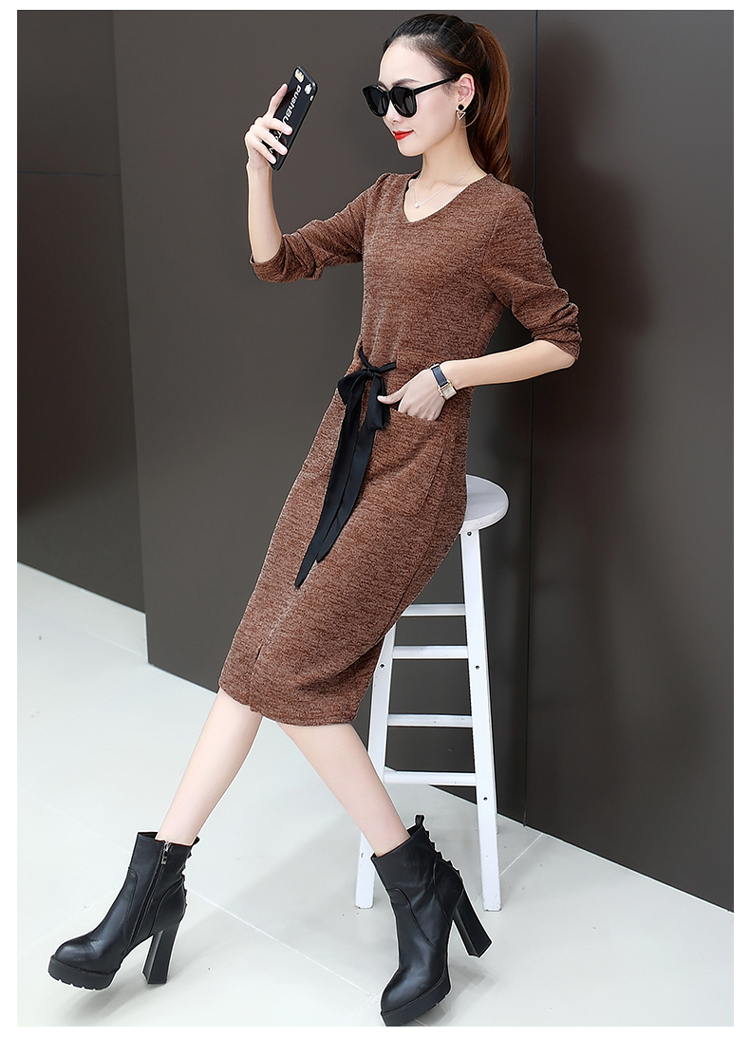 GW2034 Pretty Dress Brown