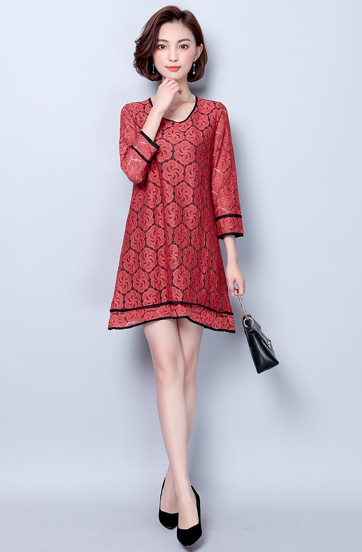 GW2046 Fashion Dress Red