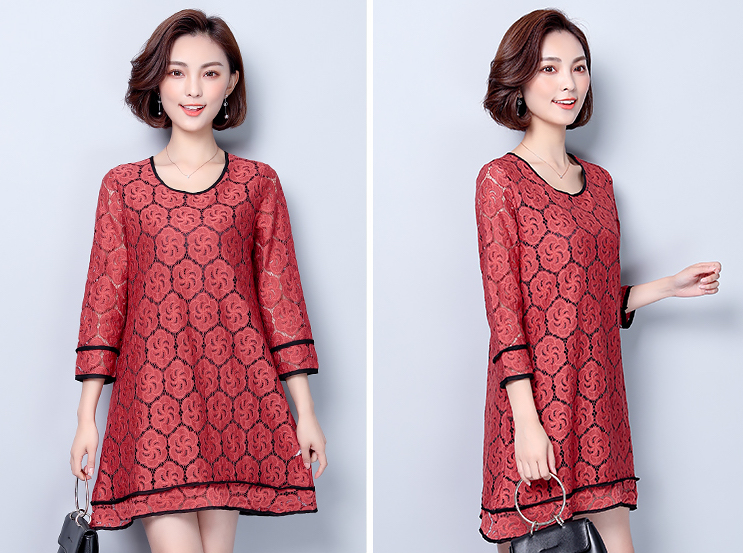 GW2046 Fashion Dress Red