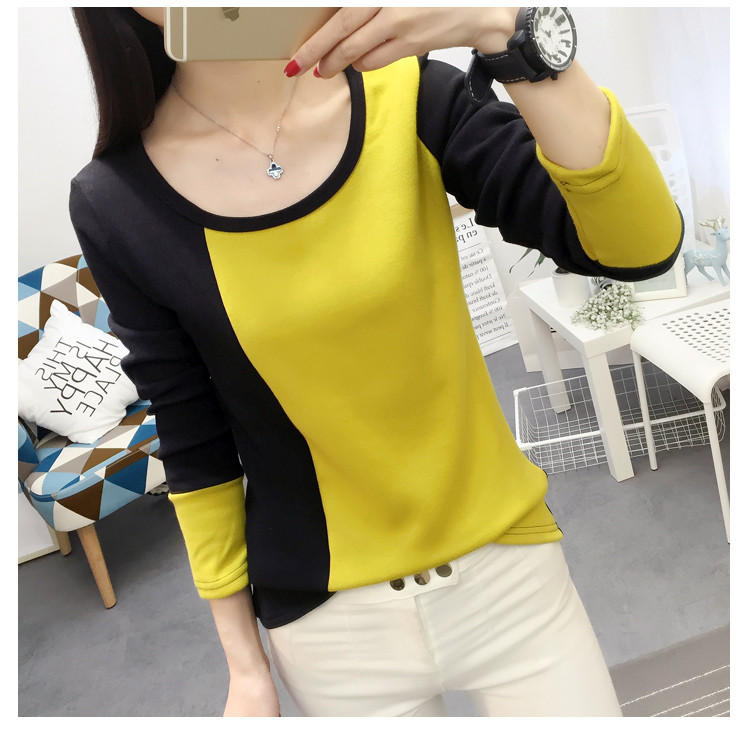 GW2055 Fashion Top Yellow