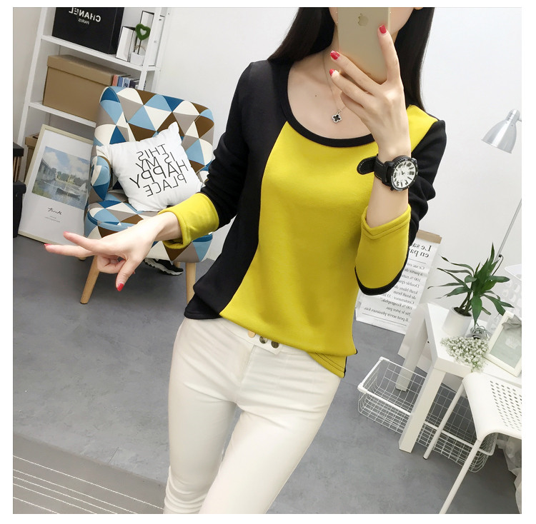 GW2055 Fashion Top Yellow