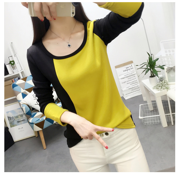 GW2055 Fashion Top Yellow