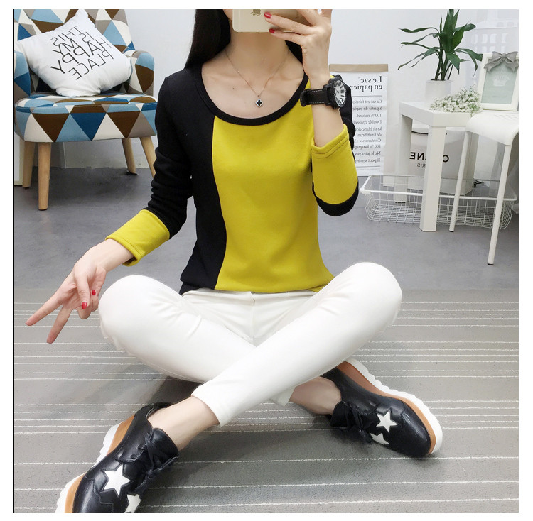 GW2055 Fashion Top Yellow