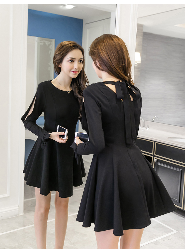 GW2082 Stylish Dress Black