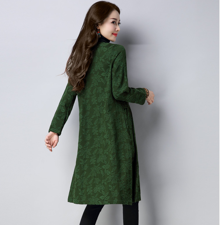 GW2099 Stylish Cardigan Green