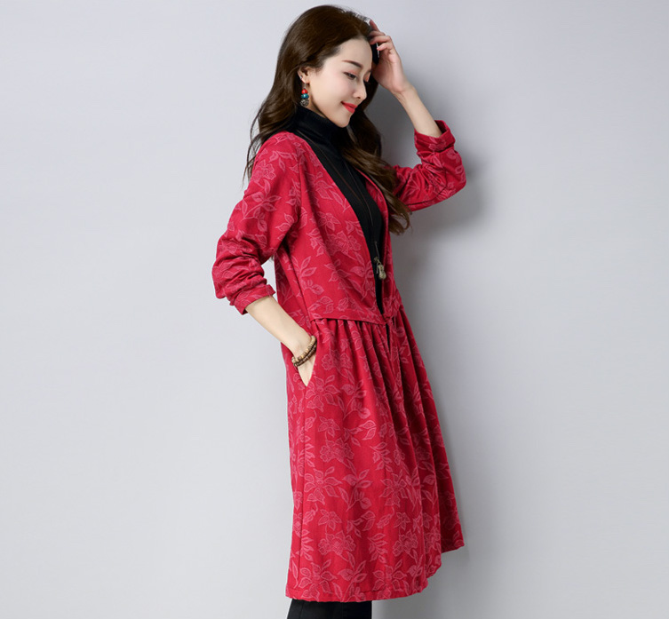 GW2099 Stylish Cardigan Red