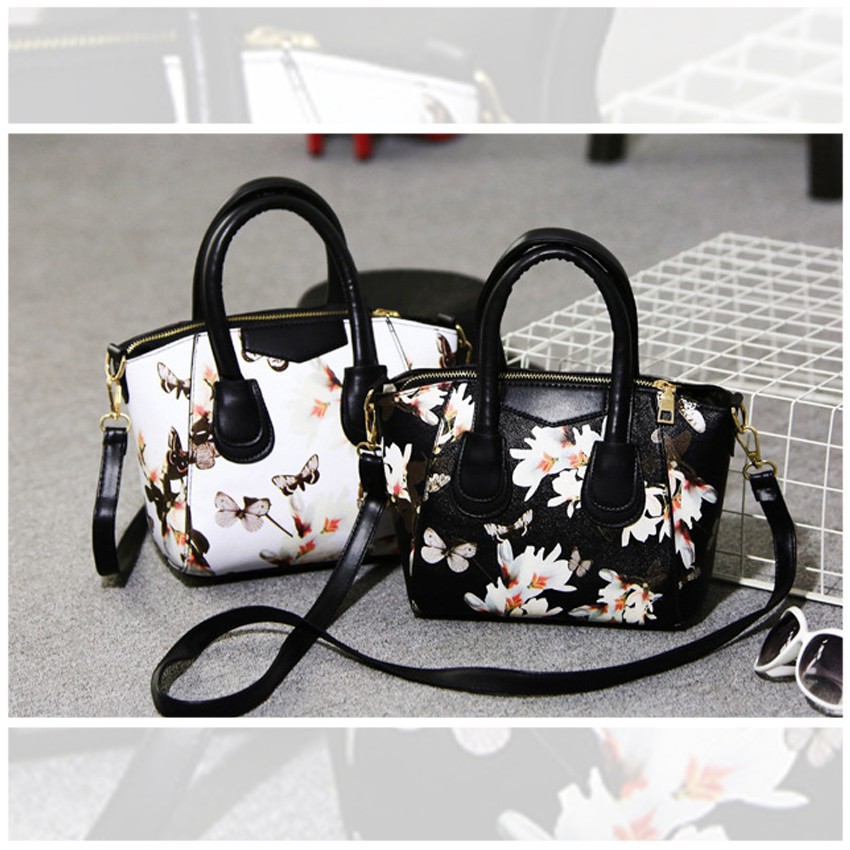 KW80153 Stylish Butterfly Sling Bag Black