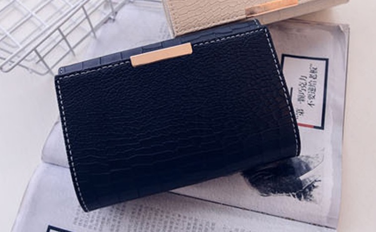 KW80177 Women Closure Bag Black