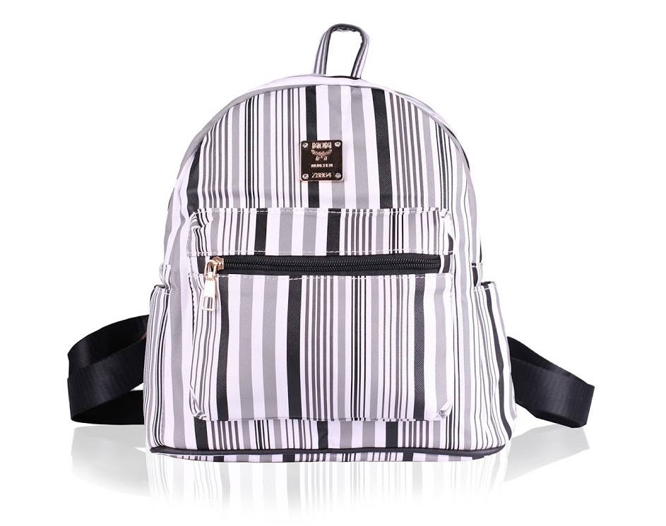 QA-269 Casual Backpack Zebra Print