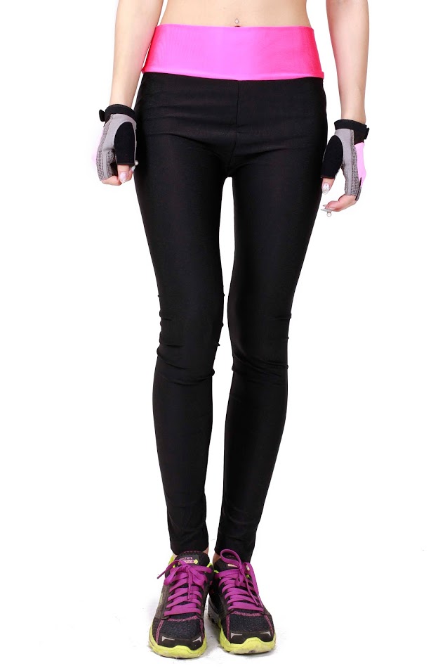 QA-262 Women Sports Pants Pink