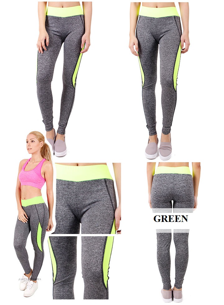 QA-264 Stylish Sports Pant Green