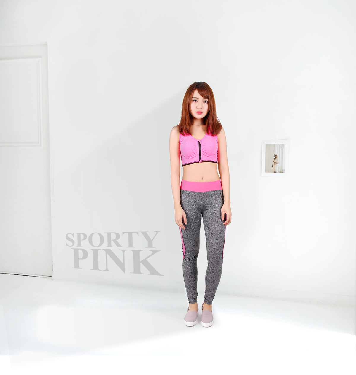 QA-264 Stylish Sports Pant Pink