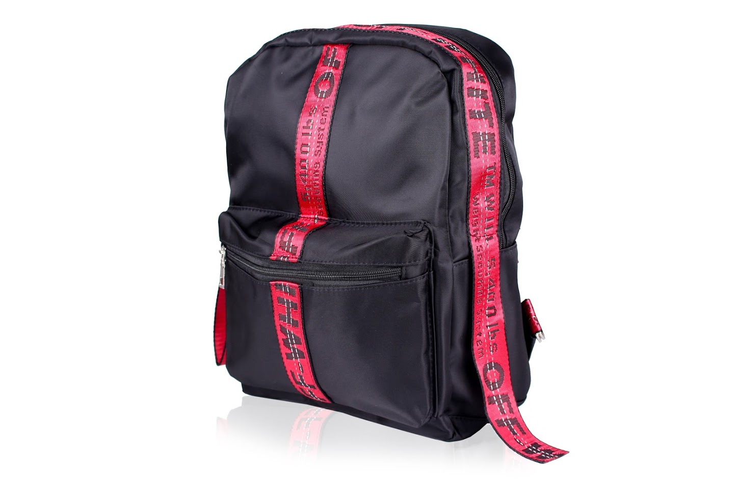 QA-267 Stylish Korean Backpack Red