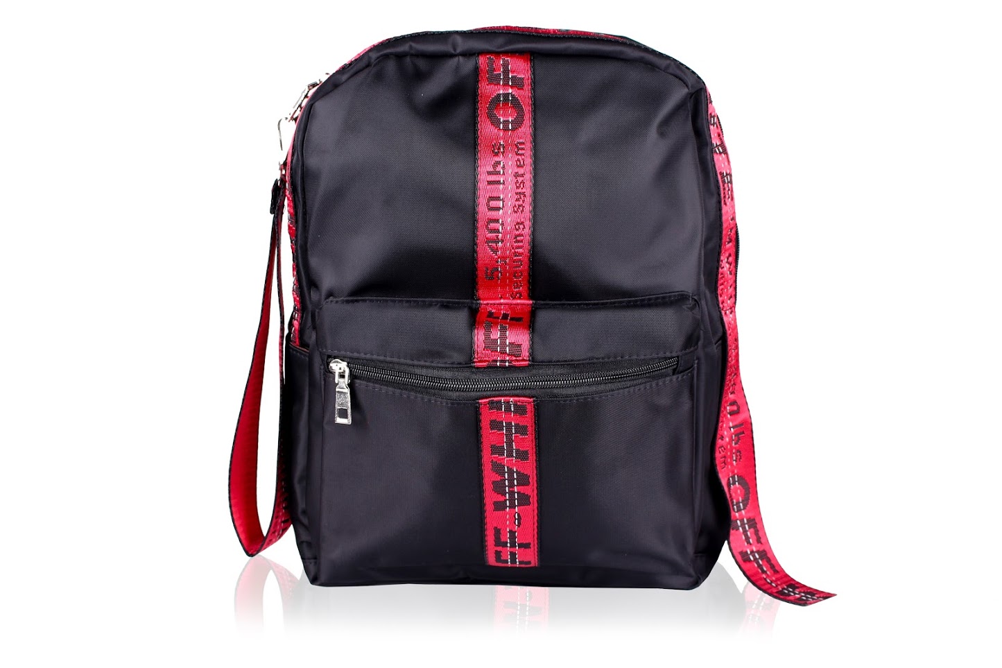 QA-267 Stylish Korean Backpack Red