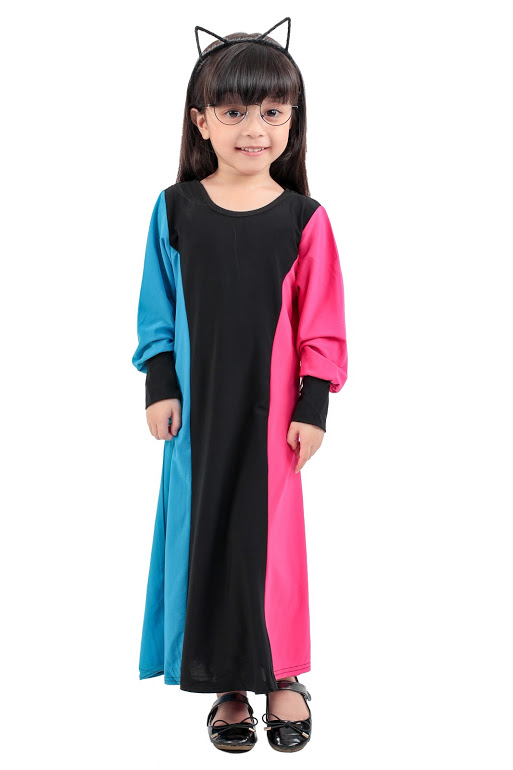 QA-270 Pretty Kids Jubah Blue