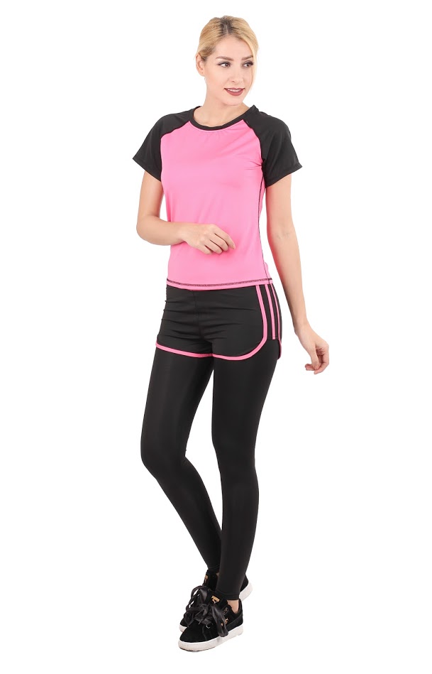 QA-281 Sports Fashion Top Pink