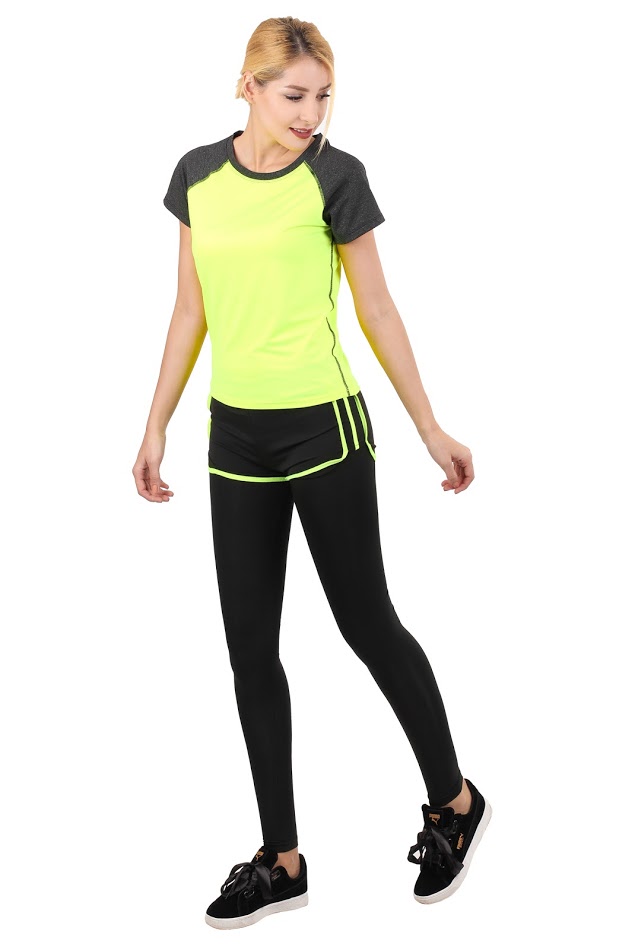 QA-281 Sports Fashion Top Green