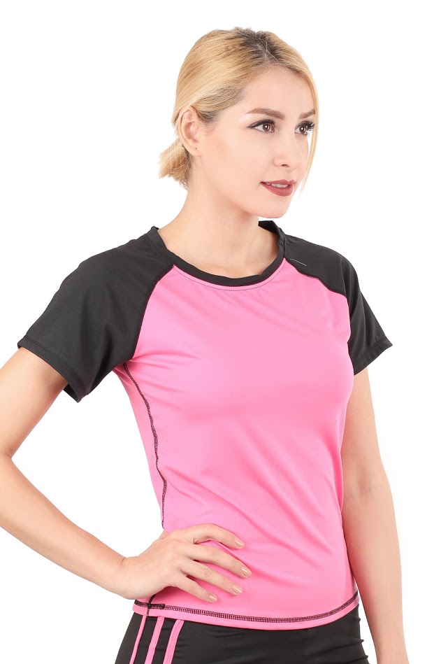 QA-281 Sports Fashion Top Pink