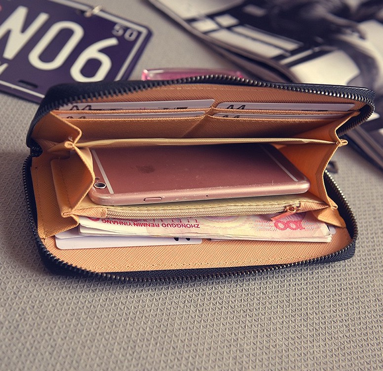 KY1017 Trendy Wallet Pink