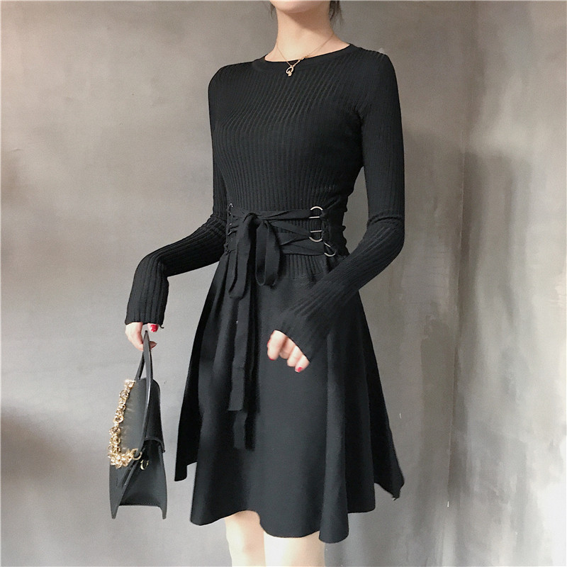 VW12164 Stylish Dress Black