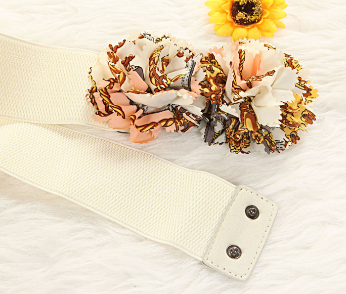 MA1591477 Flower Design Belt (Yellow)