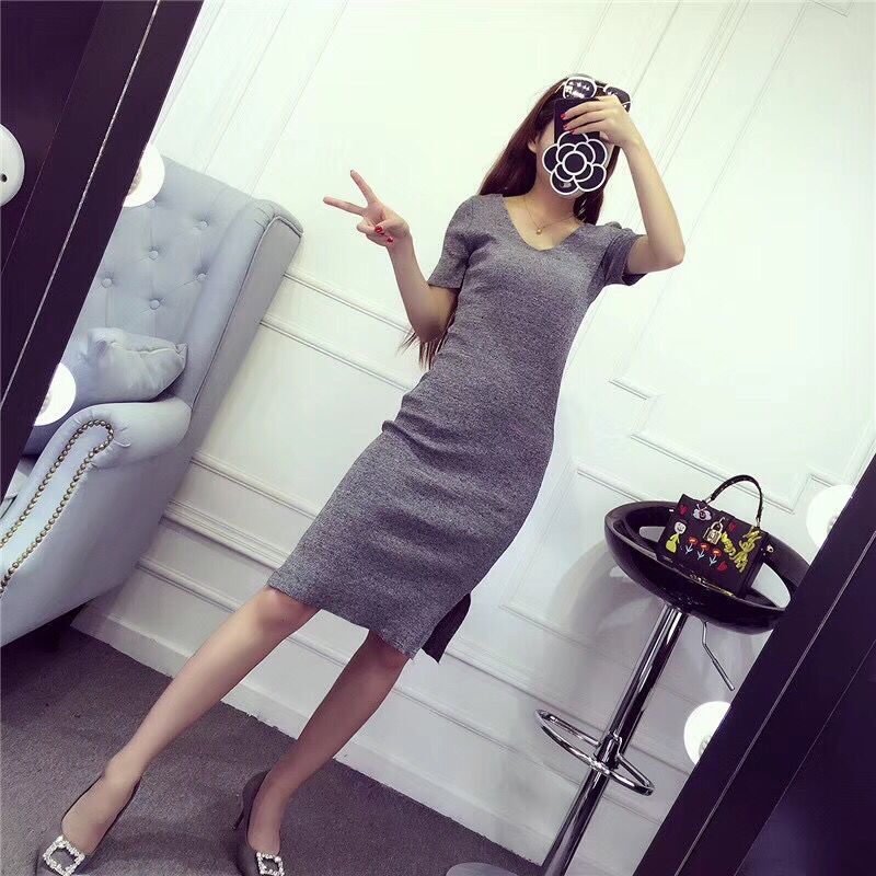 GW2101 Fashion Dress Grey