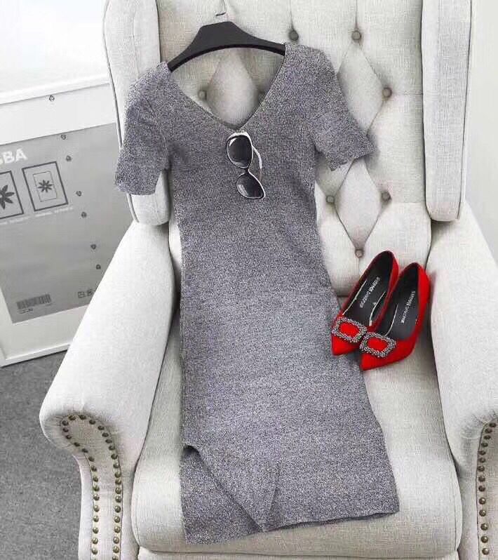 GW2101 Fashion Dress Grey