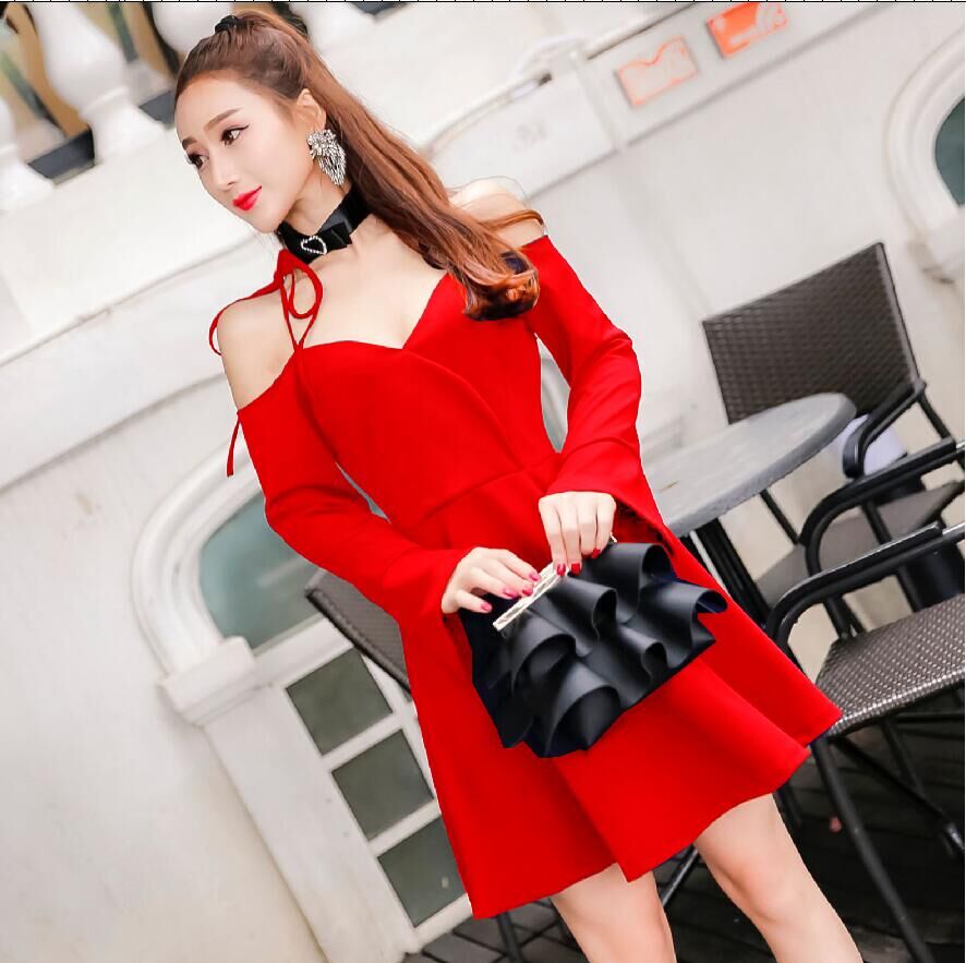 GW2102 Trendy Dress Red