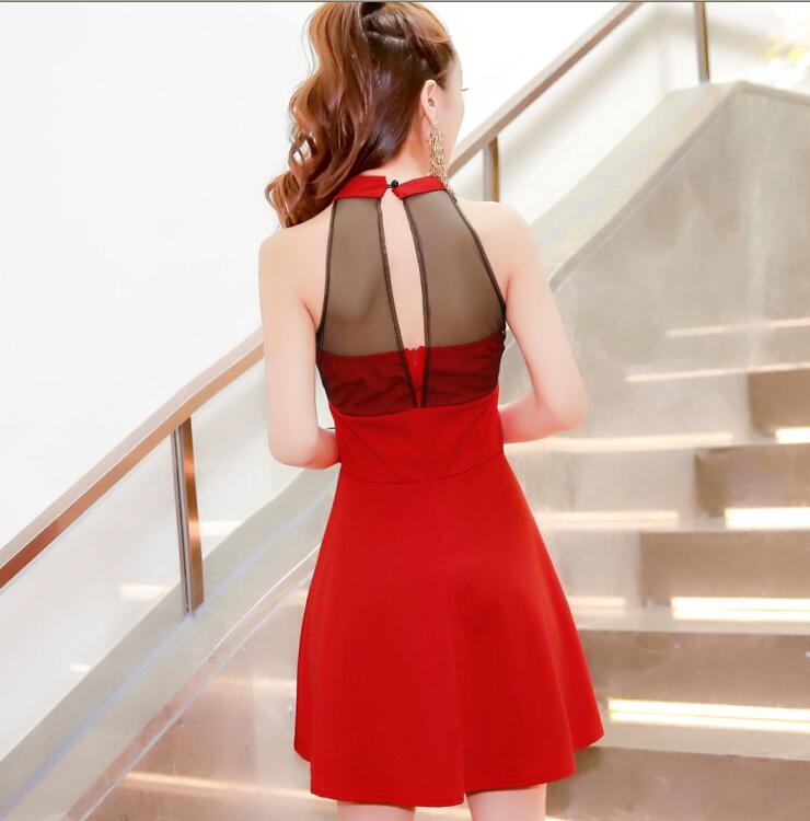 GW2105 Sexy Dress Red