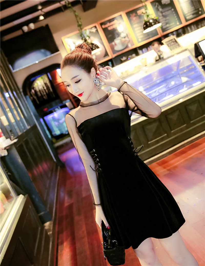 GW2108 Fashion Dress Black