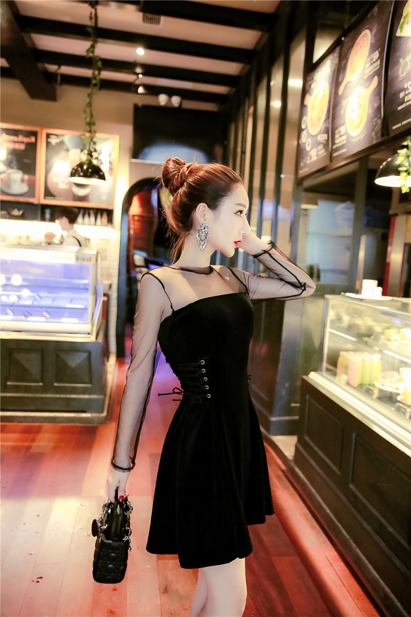 GW2108 Fashion Dress Black