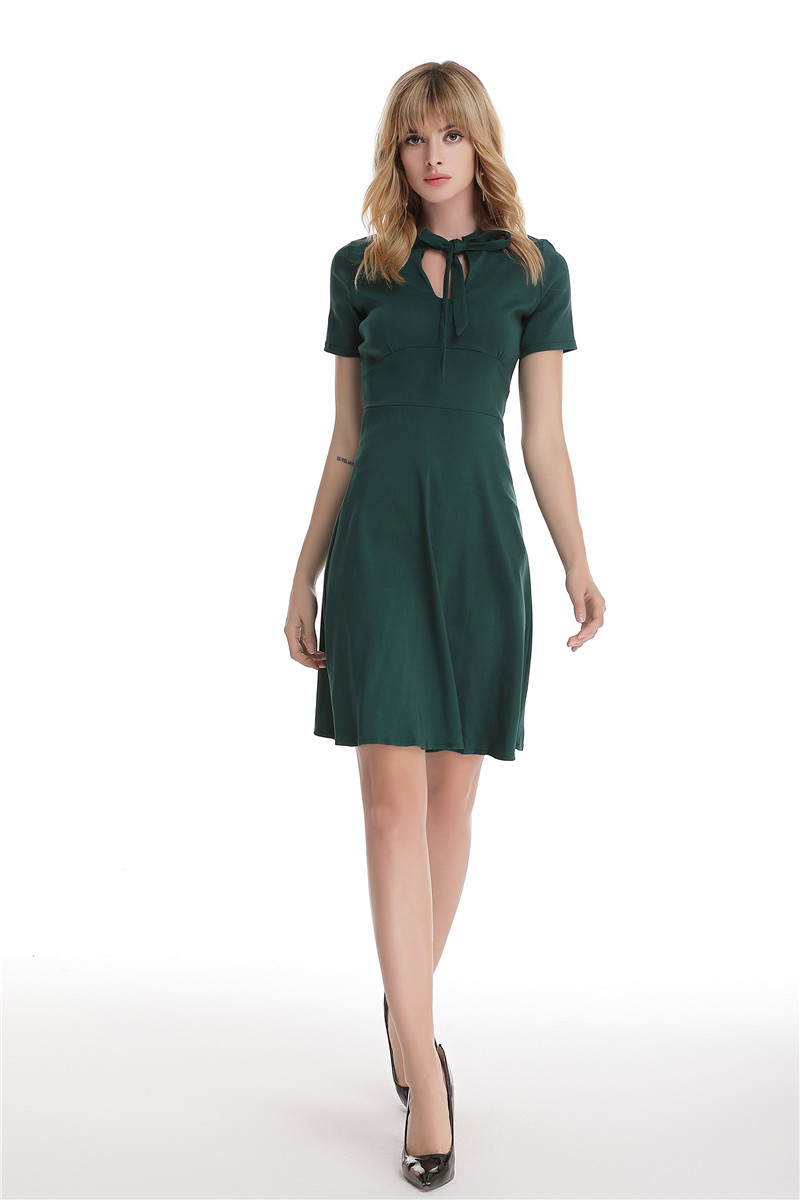 GW2125 Stylish Dress Green