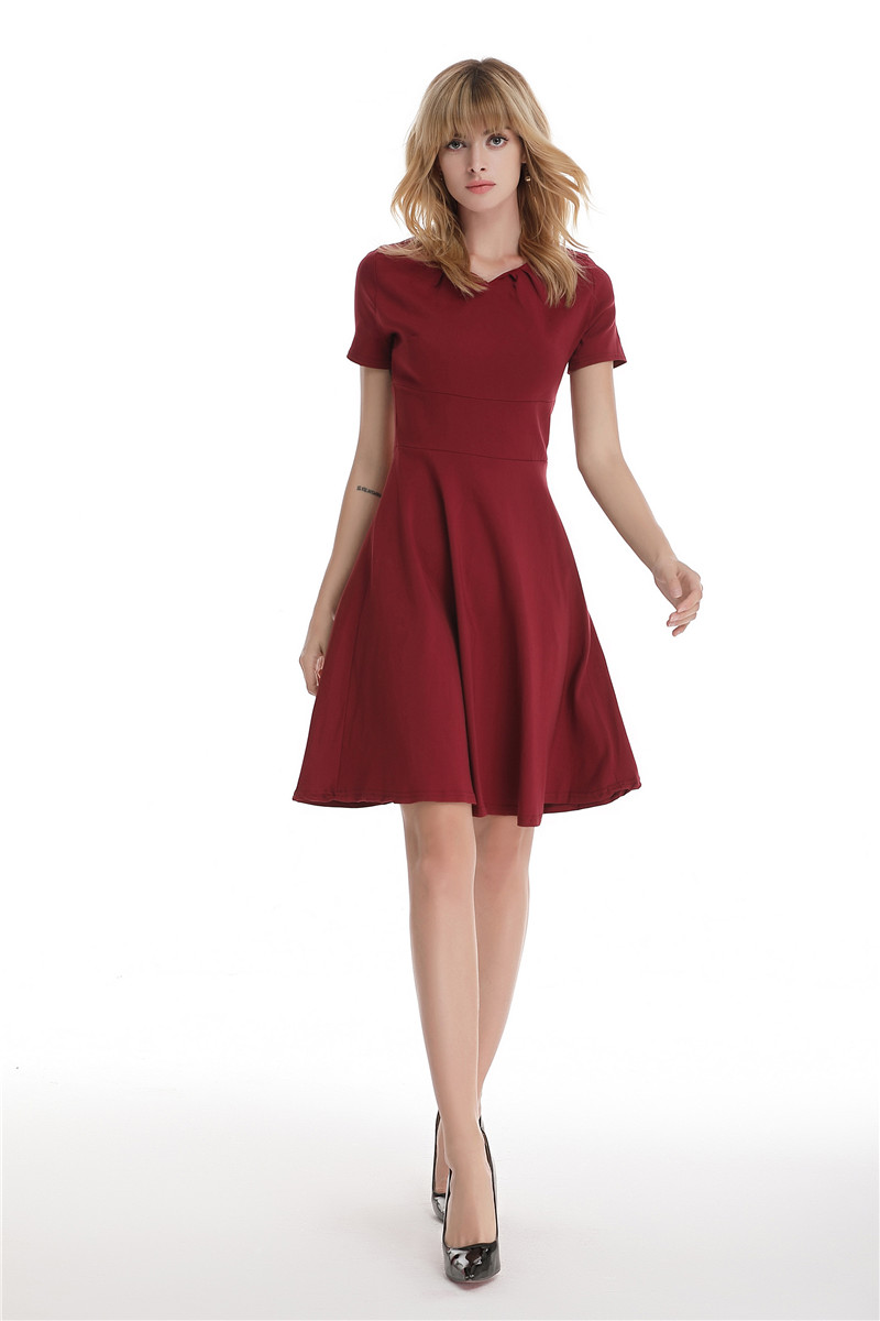 GW2127 Special Dress Maroon